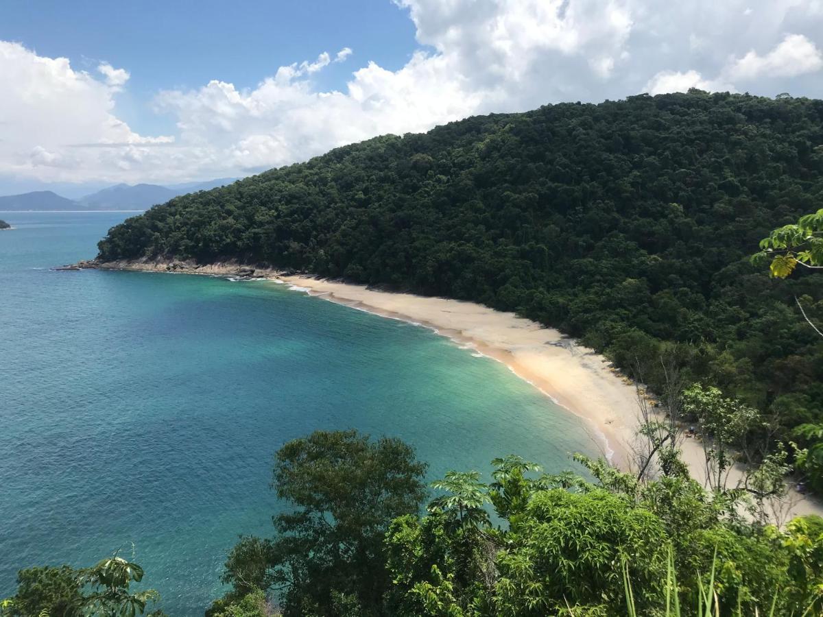 Casa Aconchegante A 200 Mts Da Praia Da Maranduba Ubatuba Exterior foto